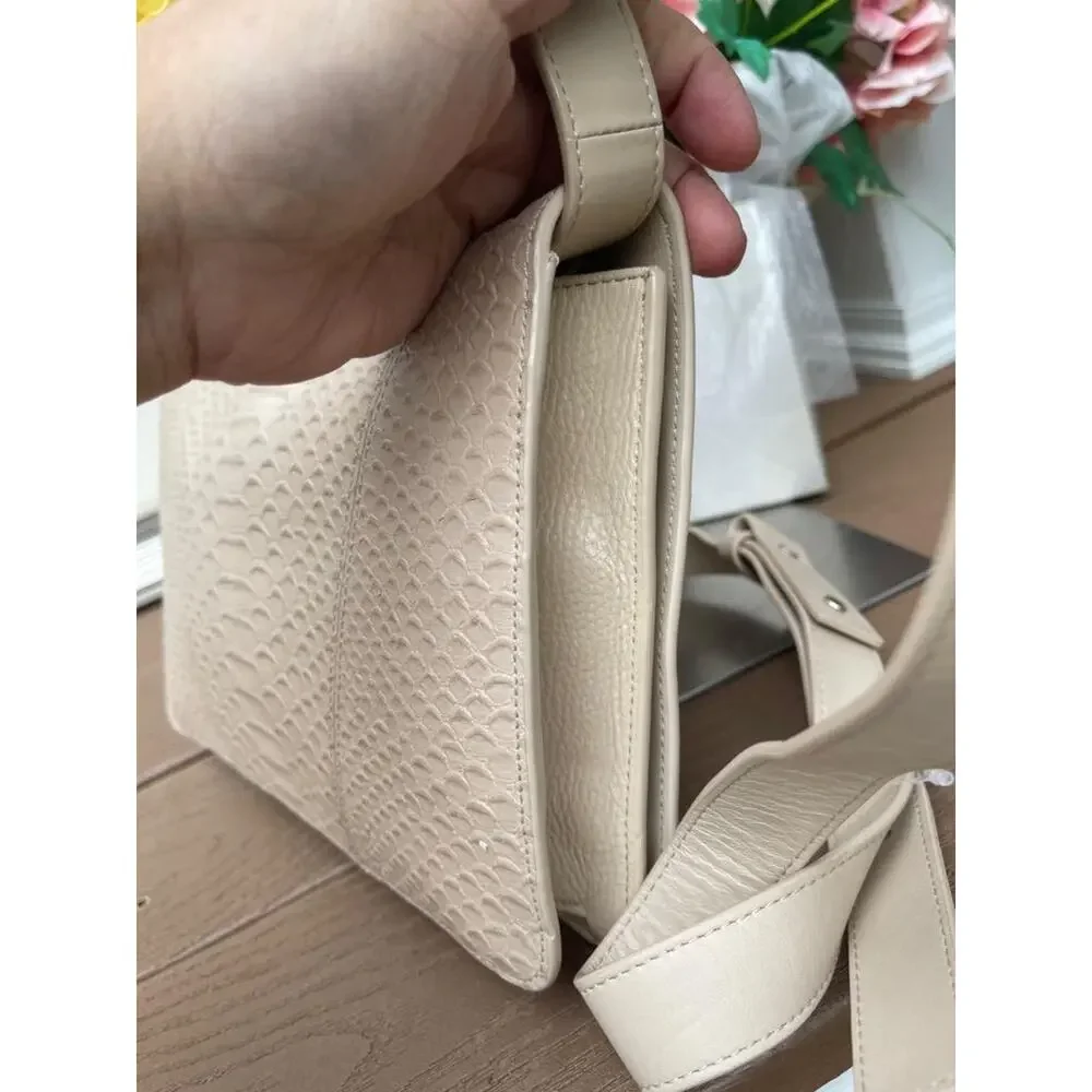 VINCEPYTHON GENUINE LEATHER CROSSBODY clutch messenger (PU300